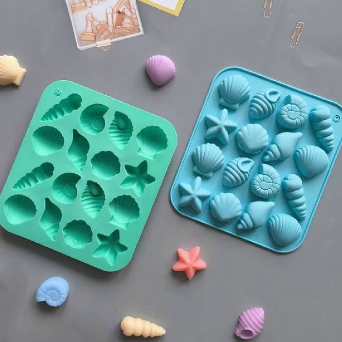 Molde 16 formas marinas