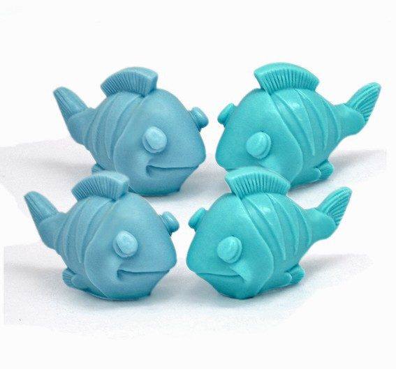 Molde 4 peces de río