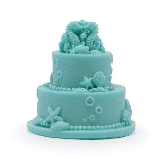 Molde de silicona tarta de novios marina