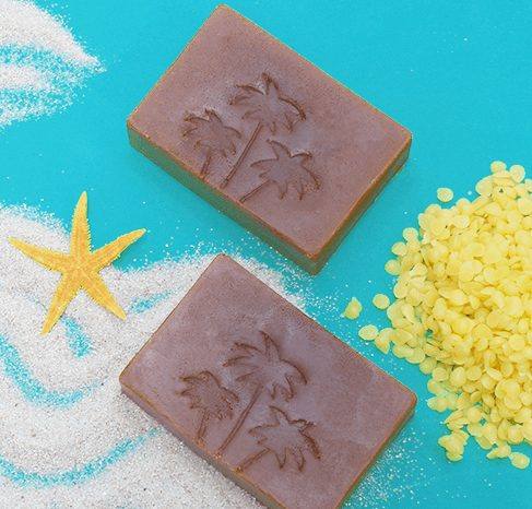 Molde doble palmeras