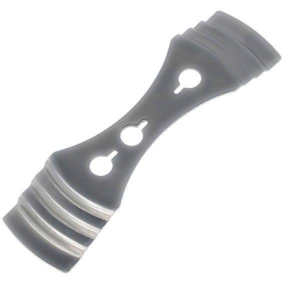 Sujeta mecha metalico